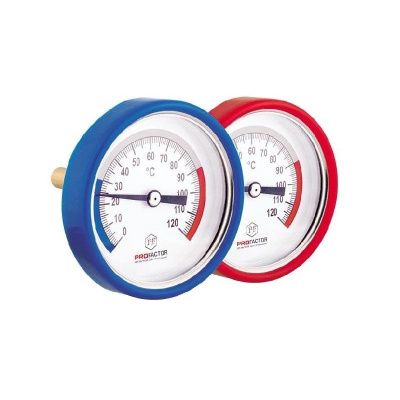 Термометр d63 мм, аксиальный 0-120°C  PROFactor (PF SG 868)