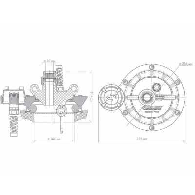 Оголовок ОСПБ 140-16040 Джилекс (6020)