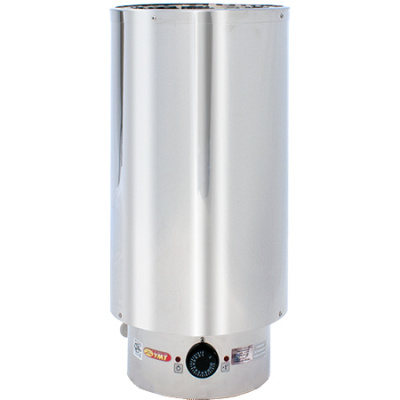 Электрокаменка ЭКМ-4 (220 В, встроенный пульт, корпус из зерк. нерж. стали) УМТ