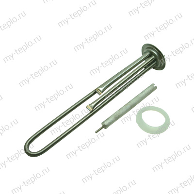 ТЭН 1,3 кВт для Термекс IF V (комплект с прокладкой и анодом, нерж., Италия) (TENPA13IFVnerzh)